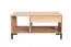 Table basse Pandrup 21 | Chêne | 100 x 60 x 48 cm | 1 tiroir & 2 niches | Design moderne