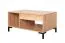 Table basse Pandrup 21 | Chêne | 100 x 60 x 48 cm | 1 tiroir & 2 niches | Design moderne