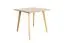 Table à manger Aurornis 70 en chêne massif naturel | 80 x 80 cm | Design moderne | Qualité supérieure