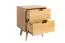 Table de chevet Aurornis 49 | Chêne massif naturel | 64 x 50 x 40 cm | Design moderne
