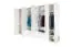 Armoire penderie Siumu 38 | Blanc & Blanc brillant | 224 x 317 x 56 cm | Design moderne