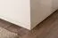 Commode Garim 1 beige brillant | 3 portes, 1 tiroir, Soft-Close | 85 x 150 x 45 cm