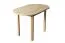 Table en pin massif naturel 004 (ronde) - Dimensions 115 x 70 cm (L x P)