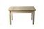 Table extensible en bois de pin massif naturel 008 | Rectangulaire | 120/170 x 80 cm