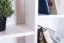 Étagère murale en pin massif blanc Junco 281 | 120 x 146 x 20 cm | Design moderne et robuste
