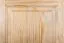 Commode en bois de pin massif, naturel Junco 156 - Dimensions : 139,5 x 90 x 42 cm (H x L x P)