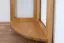 Étagère d’angle en pin massif | Finition aulne | Junco 61 | 125 x 40 x 30 cm | Design moderne