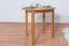 Table ronde en pin massif | Finition aulne chaleureuse | Junco 234B | Ø 80 cm