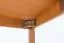 Table en pin massif couleur aulne Junco 234B (ronde) - diamètre 80 cm