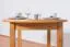 Table ronde en pin massif | Finition aulne chaleureuse | Junco 234B | Ø 80 cm