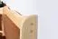 Banc d’angle en pin massif naturel Junco 244 | Forme L gain de place | 85 x 110 x 148 cm
