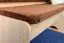 Banc d’angle en pin massif naturel Junco 244 | Forme L gain de place | 85 x 110 x 148 cm