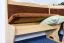 Banc d’angle en pin massif naturel Junco 244 | Forme L gain de place | 85 x 110 x 148 cm