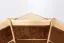 Banc d’angle en pin massif naturel Junco 244 | Forme L gain de place | 85 x 110 x 148 cm