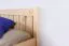 Pin Cadre de lit 180 x 200 cm Naturel