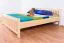 Pin Cadre de lit 180 x 200 cm Naturel