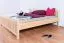 Pin Cadre de lit 180 x 200 cm Naturel