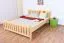 Pin Lit 160 x 200 cm Naturel
