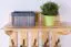 Vestiaire mural en pin massif naturel Junco 348 | Design moderne | 100 x 60 x 31,5 cm