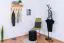 Vestiaire mural en pin massif naturel Junco 348 | Design moderne | 100 x 60 x 31,5 cm