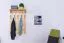 Vestiaire mural en pin massif naturel Junco 348 | Design moderne | 100 x 60 x 31,5 cm