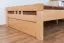 Lit enfant ou adolescent Easy Premium Line K8 | 120 x 200 cm | Hêtre massif naturel | 1 panneau de finition inclus