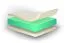 Matelas Basic Elastik avec mousse PU - Dimensions : 120 x 200 cm