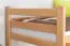 Lits superposés pour adultes "Easy Premium Line" K20/n, tête et pied de lit droits, hêtre massif naturel - 90 x 200 cm (l x L), séparables