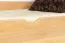 Lits superposés pour adultes "Easy Premium Line" K20/h avec couchage supplémentaire et 2 caches, tête et pied de lit droits, en hêtre massif naturel - couchage : 90 x 200 cm (l x L), séparables