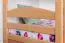 Lits superposés séparables 90x200 cm | hêtre massif naturel | 2 tiroirs & caches | Easy Premium Line K21/n | Design arrondi