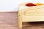 Bois massif Lit Pin 160 x 200 cm Naturel