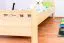 Lit enfant ou adolescent en pin massif naturel 68 | Sommier inclus | 80 x 200 cm