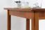 Table carrée en pin massif | Finition chêne rustique | Junco 226B | 50 x 90 cm