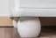 Commode en pin massif laqué blanc | Junco 159 | 123 x 80 x 42 cm | 5 tiroirs, 4 compartiments