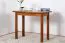 Table carrée en pin massif | Finition chêne rustique | Junco 226B | 50 x 90 cm