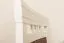 Chaise en hêtre massif laqué blanc, Junco 249 - Dimensions 98 x 48 x 50 cm