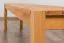 Banquette Hêtre Bois massif