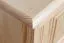 Coffre en pin massif naturel | Design moderne | 179 | 50 x 154 x 46 cm