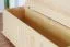 Coffre en pin massif naturel | Design moderne | 179 | 50 x 154 x 46 cm