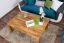 Table basse Wooden Nature 419 | Chêne massif naturel | 45 x 120 x 80 cm | Design moderne