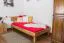 Lit de jeune en bois de chêne massif huilé Wooden Nature 03 - couchette 90 x 200 cm (l x L)