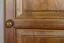 Armoire pin massif finition chêne 003 | 190 x 47 x 60 cm | Rangement spacieux, design moderne