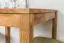 Table repas compacte | Chêne massif huilé | 70 x 70 cm | Design moderne | Wooden Nature 118
