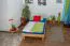 Lit junior en bois de hêtre massif huilé Wooden Nature 04 - couchette 100 x 200 cm (l x L) 