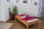 Lit junior en bois de hêtre massif huilé Wooden Nature 04 - couchette 100 x 200 cm (l x L) 