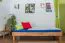 Lit junior en bois de hêtre massif huilé Wooden Nature 04 - couchette 100 x 200 cm (l x L) 
