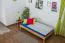 Lit junior en bois de hêtre massif huilé Wooden Nature 04 - couchette 100 x 200 cm (l x L) 