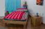 Lit junior en bois de hêtre massif huilé Wooden Nature 04 - couchette 100 x 200 cm (l x L) 