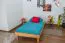 Lit junior en bois de hêtre massif huilé Wooden Nature 04 - couchette 100 x 200 cm (l x L) 