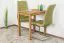 Table de salle à manger Wooden Nature 118 chêne massif huilé - 70 x 50 cm (L x P)